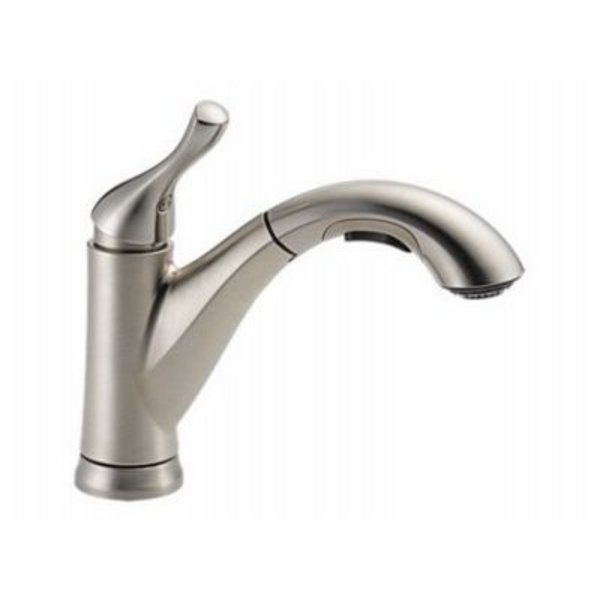 Delta SS 1Hand Pul Out Faucet 16953-SS-DST